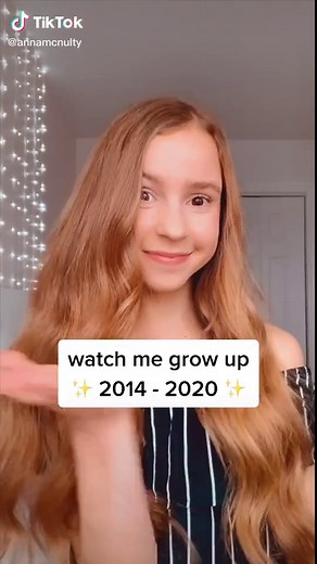 Anna McNulty Age Progression 2014-2020
