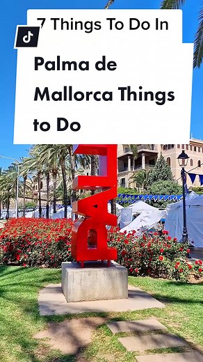 Palma de Mallorca is a beautiful city on the Spanish island of Mallorca. Here are some of the best things to do with 1 dabbing Palma - if you have more time, take the train to Soller too #palmademallorca #mallorca #mallorcaisland #palmademallorcaspain #thingstodoinmallorca #mallorcalovers #mallorcaspain🇪🇸 #spanishisland #balearics #balearicislands #luxurytravel #luxurycolumnist
