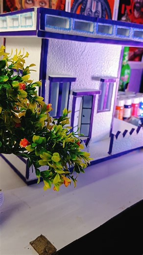 Thermocol House 🏠 #art #thermocol #thermocolcraft #bollywoodsongs #drawing #diwali #artist #viral