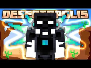 Minecraft Desertopolis | INFINITY ARMOR & SINGULARITIES! #19 [Modded Desert Survival]