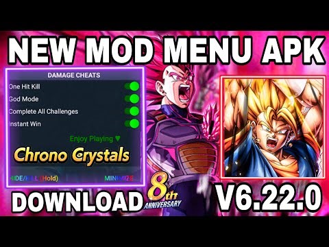 NEW! Dragon Ball Legends V6.22.0 MOD MENU APK / Dragon Ball Legends Hack / Events Chrono Crystals