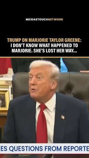 376K views · 6.8K reactions | Collins: Marjorie Taylor Greene says grocery prices are up and not down. Your response? Trump: I don’t know what happened to Marjorie. She’s lost her way… | MeidasTouch | Facebook