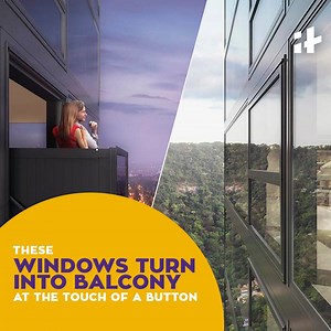 38K views · 554 reactions | This window transforms itself into a full-fledged balcony at the touch of a button! :O :O #WOW | Indiatimes | Facebook