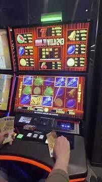 MERKUR SLOTS £50 BET MULTI WILD 243 GERMAN CASINO LANDBASED HAMBURG REEPERBAHN SPIELBANK SLOTS