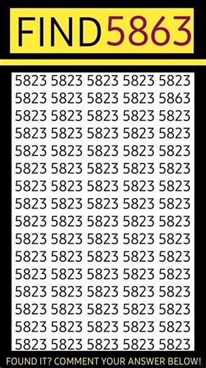 🔢 4-Digit Code Hunt — Only One Is Wrong! 🚨#DigitsPuzzle #FindTheOdd #BrainTrainer #ViralPuzzle