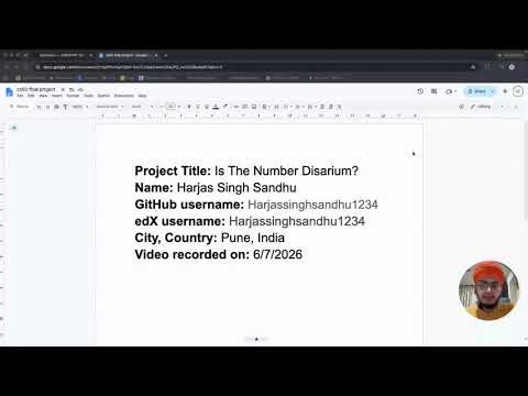 CS50 final project