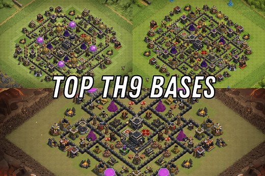 Best Town Hall 9 bases in Clash of Clans