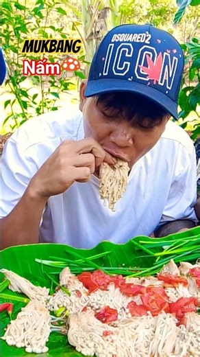 mukbang nấm kim châm 🤤 #mukbang #cuocsongdoithuong #canhdep