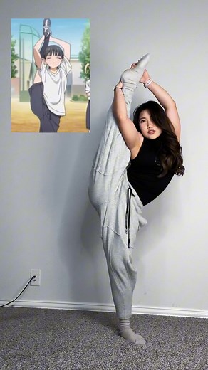 135K views · 15K reactions | Still working on the 4th pose  Fit from @villagehiddeniniron use “LIA”  #anime #animegirl #gymgirl #gym #animepose #manga #flexibility #stretching #calisthenics #mobility #training #fitness #gymmotivation #fitnessmotivation | Lia Samurai | Facebook