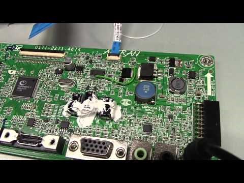 How to turn a cracked ASUS MX279H 27" monitor into a light panel