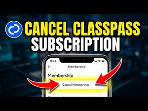 How to Cancel ClassPass Subscription - Step By Step