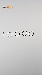 14K views · 82 reactions | #painting #artist #reels #art #howtodraw #artwork #drawing Amazing drawing ideas with numbers  | Rong Pencil | Facebook