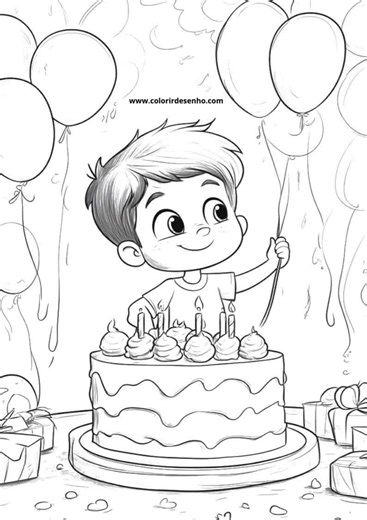 Free Printables Birthday Coloring Pages 147