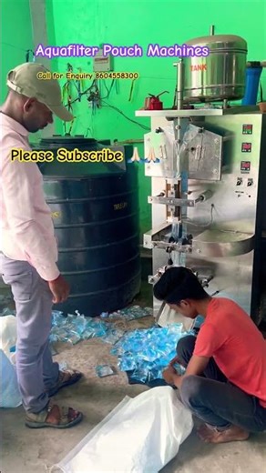 🔥 High-Speed Water Pouch Packing Machine | Leak Proof & Low Investment Business Idea 2025 💧