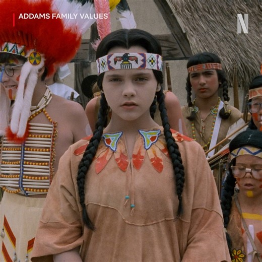 everyone say thank you christina ricci. addams family values is now playing on netflix! | Netflix