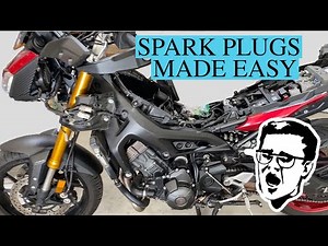 FJ09/Tracer Spark Plug Replacement - Yamaha MT09 FZ09
