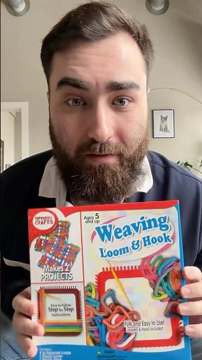 Cozy loom kit crafting that’s surprisingly satisfying 🧶 #shorts