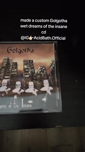 Acid Bath Golgotha: Custom CD Release