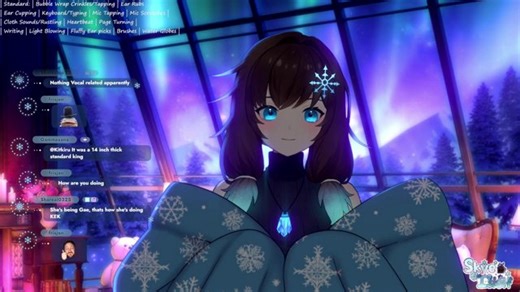 🔴 Comfy ASMR ❄️Relaxing Tingles~ | !menu !fish !gamble :D