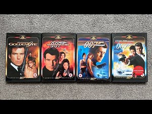 James Bond Pierce Brosnan DVD Collection
