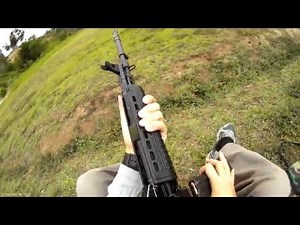 Shot 100 Meter Target Using SS2 V4 Assault Riffle made by Pindad