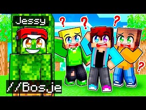 Ik Speel Vals Met //BOSJE Tijdens Verstoppertje In Minecraft!