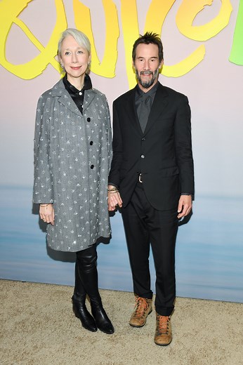 Keanu Reeves and Alexandra Grant Make a Rare Red Carpet Appearance