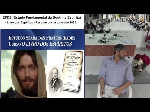 13/11/2025 - EFDE - Livros dos Espíritos - Resumo dos Estudos ano 2025