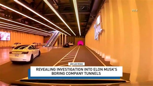 Why is there little oversight in Las Vegas of underground Boring Company tunnels?