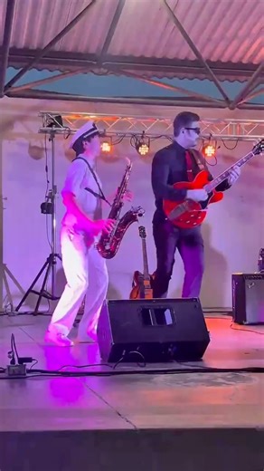🎃Live from Sims Park! The Halloween Sock Hop is rockin’ with Johnny Wild and the Delights! 🎸👻 New Port Richey knows how to party—1950s style! #HalloweenSockHop #JohnnyWildAndTheDelights | New Port Richey Recreation & Aquatic Center