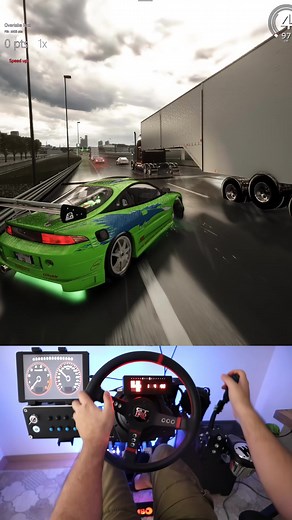 Fast and Furious Mitsubishi Eclipse Drift Car Gameplay in Assetto Corsa