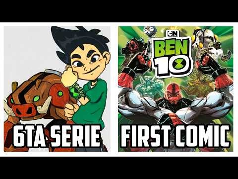 SE FILTRO LA NUEVA SERIE DE BEN 10 Y LOS PRIMEROS CAPITULOS DEL COMIC
