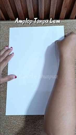 Cara bikin amplop tanpa lem 👍🏻 #fypシ #tips #tutorial