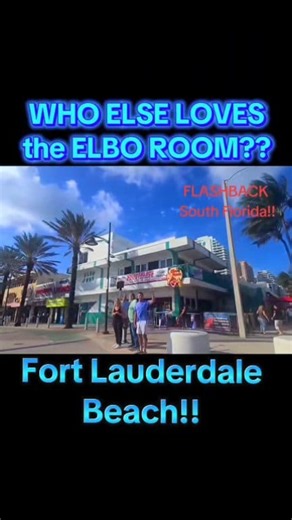 The ELBO ROOM on Las Olas Blvd and the Ocean in Fort Lauderdale!! When Was YOUR FIRST YEAR HERE?? 💝🤔💖 #flashbacksouthflorida #fortlauderdale #southflorida #ftlauderdale #florida | Flashback South Florida - Memories and Memorabilia