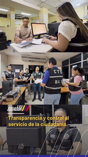 🚦🚔La Comisión de Tránsito del Ecuador fortalece sus procesos de control interno con supervisión permanente, tecnología y personal especializado, garantizando una gestión transparente y segura en las vías del país. 🫡🤝 #ElNuevoEcuador | Comisión de Tránsito del Ecuador