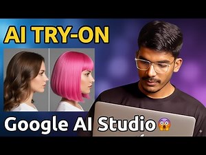 Google AI Studio is CRAZY! (AI Hairstyle + Fashion Try-On Demo)