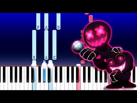 Friday Night Funkin - Corruption - Chiller (Piano Tutorial)