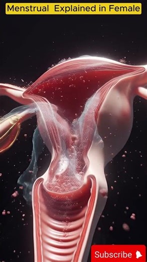 Menstrual Cycle Explained in 3D | Female Reproductive System Animation