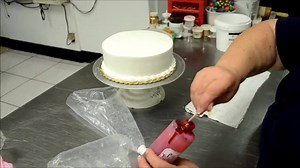 425K views · 2.7K reactions | Basic Rose Swirl Cake With Whipped...