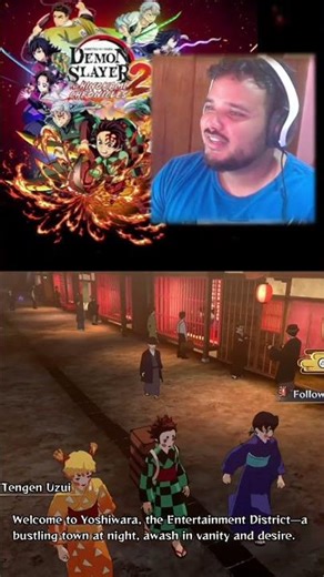 ZENITSU e INOSUKE de MULHER?! 😂😱 #demonslayer #anime #gameplay