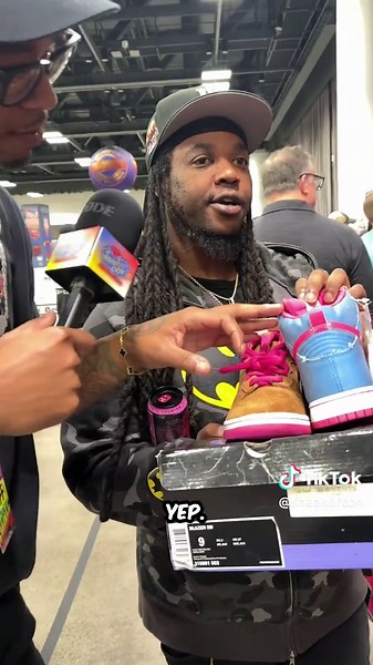 You paying $1000 for these? 🤔#sneakercon