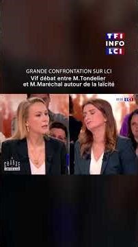 Laïcité : vif débat entre Marine Tondelier et Marion Maréchal｜LCI