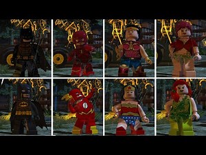Lego DC 2 Superheroes VS Lego DC 2 Superheroes Remastered Comparison Side by side