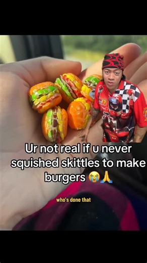 Flyboy Foodie on Instagram: "Making @skittles burgers!"