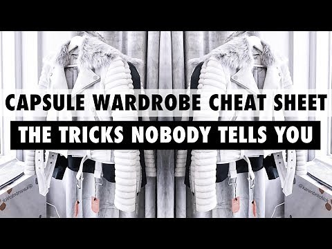 HOW TO BUILD A CAPSULE WARDROBE | THE EASY WAY!!