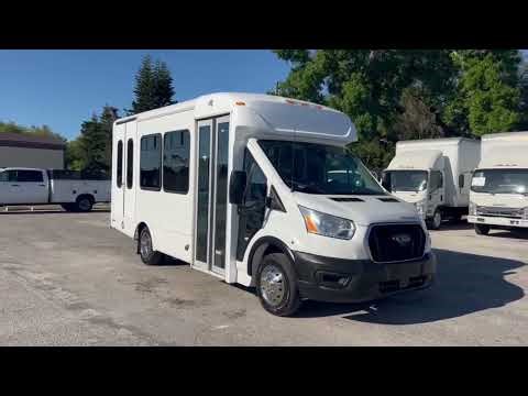 2021 Ford Transit 350 HD Starcraft Bus | 10+2 ADA Shuttle with BraunAbility Lift