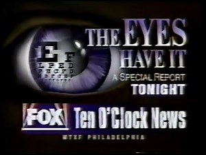 (February 2, 1996) WTXF-TV Fox 29 Philadelphia Commercials