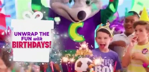 chuck e. cheese´s 'a chuck e. cheese christmas' ad