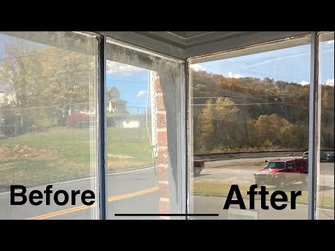 3 EASY Steps to get grime off of windows