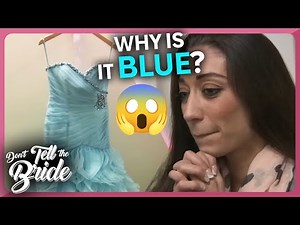 Why a BLUE Wedding Dress?! 😱 | Wedding Dress Reveal | Don't Tell The Bride